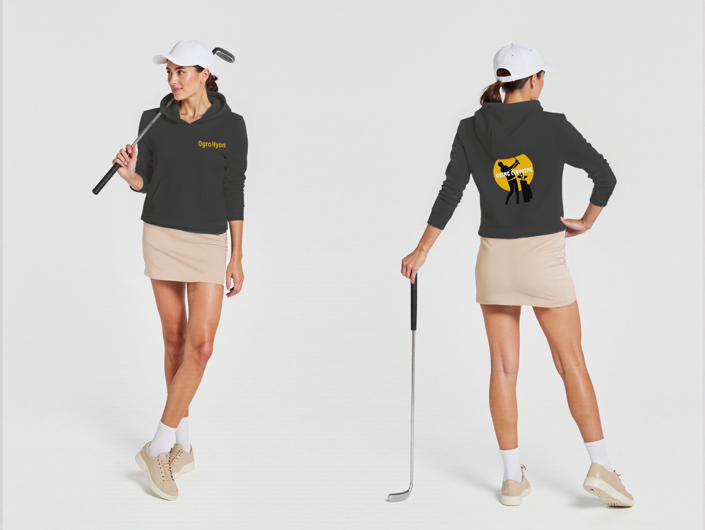 Going Clubbing Golf Gray Ultrasoft Hoodie (Unisex)